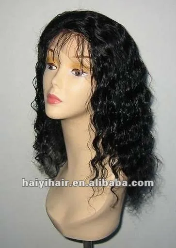 Malaysian curly human hair wig