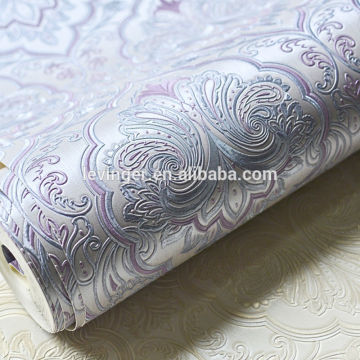 Levinger High End Deep Embossing Texture Striped Wallpaper