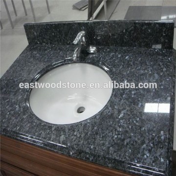 Blue pearl granite vanitytop