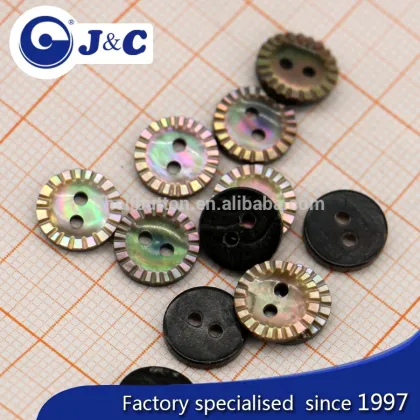 customized natural sea shell button,brand name button
