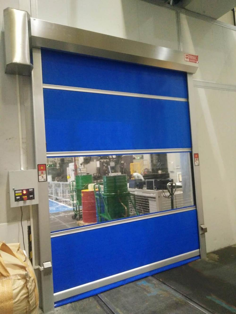 High-speed industrial doors fabric pvc rapid doors