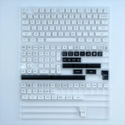 BOW Full Double Shot Keycaps for Cherry MX Mechanical Gaming Keyboard QXA Profile