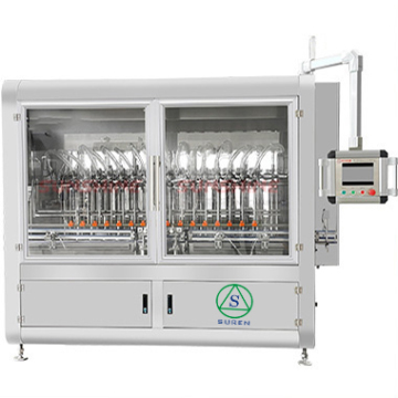 Automatic Linear Liquid Filling Machine for Wine, Beverage and Water Bottles