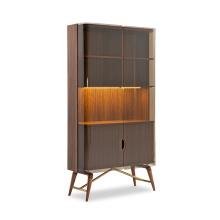 Portman Wood and Glass Cabinet