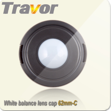 Camera White Balance Outer Pinch Lens Cap for Canon Lens