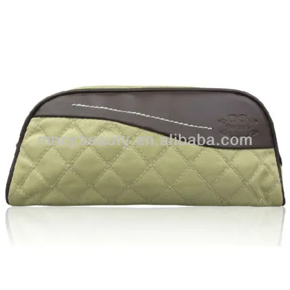 Nylon rhombus clutch bag