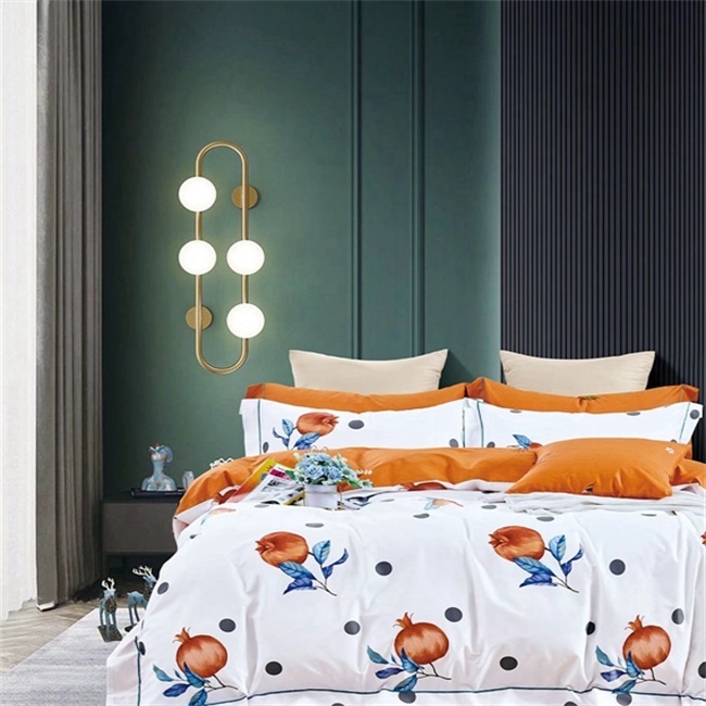 New 100% Cotton Hot Selling Luxury Printed Bedsheet Collections