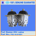 Pilot Valve 702-16-01651 لقطع غيار حفارة KOMATSU PC350-7