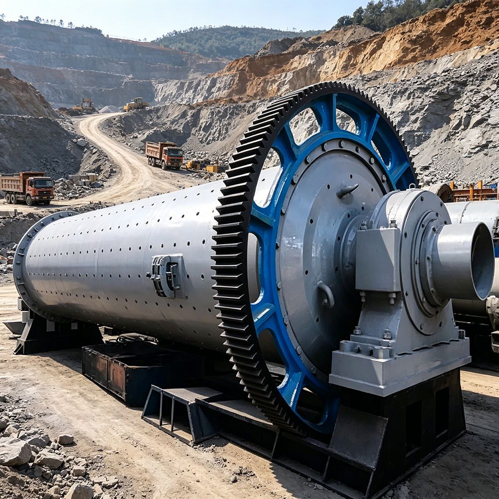 Wet type rod mill