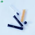 Clear Long Weed Pipe Glass Tube Large size 16mm Glass Pipe with silicon cap Supplier