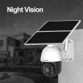 Luzes solares CCTV de alta qualidade Câmera ao ar livre