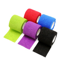 Tattoo Grip Bandage Cover Wrap 5cm Nonwoven Waterproof Self Adhesive Finger Wrist Protection Disposable Elastic for Handle Tube