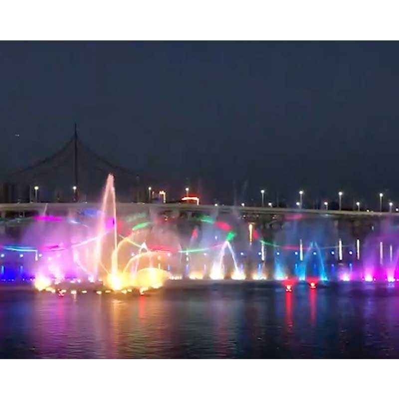 Outdoor Musical Fountain Jpg