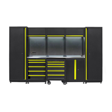 Industrial Strength Heavy Duty Workshop Cabinets: Lockable Drawers & Durable Workbenches for Garage and Factory Use