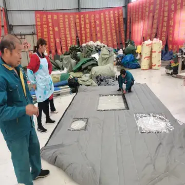 Thermal insulation cotton door curtain for workshop