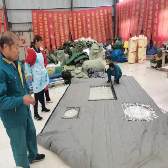 Flame retardant cotton door curtain