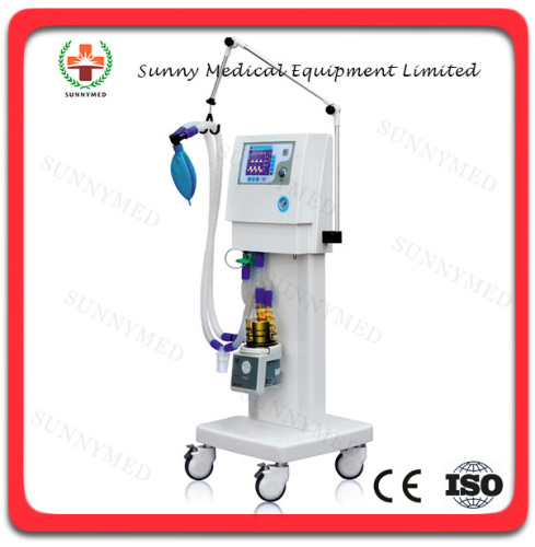 SY-E002 Medical professional ventilator breathing apparatus movable ventilator machine