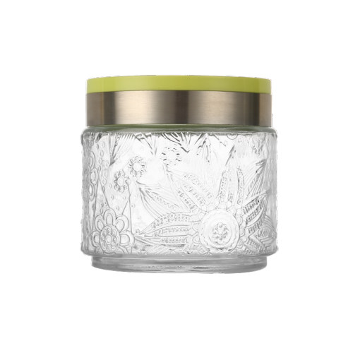 Jarra de armazenamento de vidro