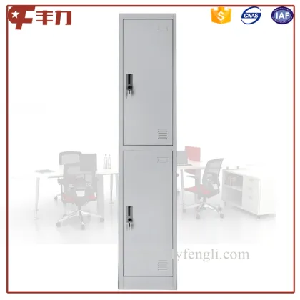 Custom made cold rolling steel 2 tiers master key locker