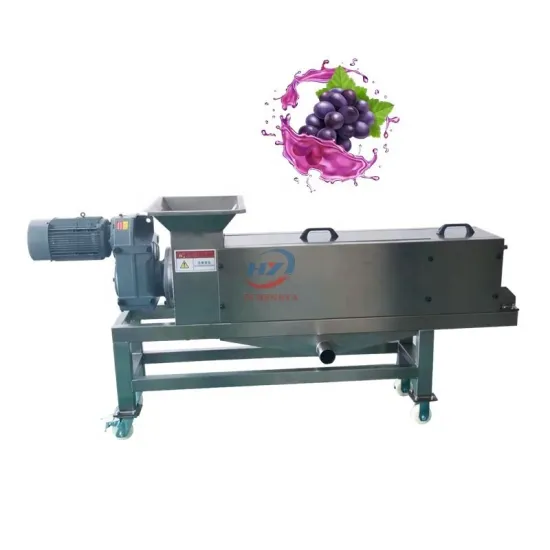 Electric Spent Grain Dewatering Machine for Industrial Fruit Juice Extraction