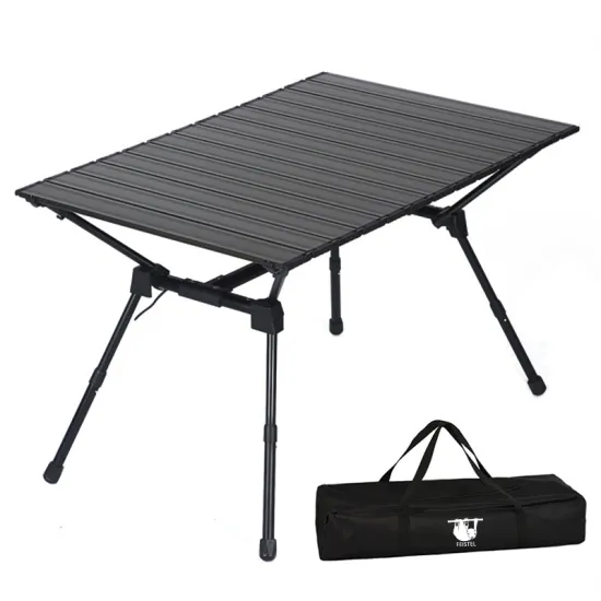Ultralight Aluminum Camping Table with Carry Bag for Indoor/Outdoor Use