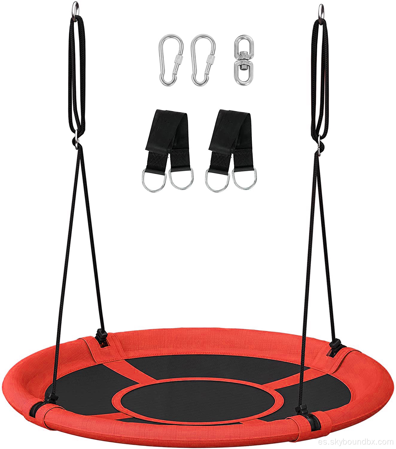 Swings Metal Swings para niños de 39 pulgadas.
