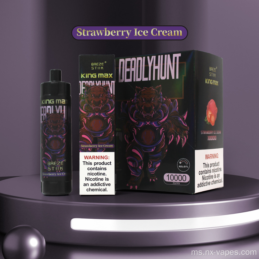 Breze Stiik King Max 10000 Puffs Vape Dipeluk