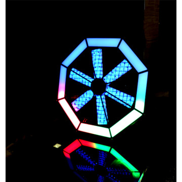 200W RGB full color background windmill led lighting