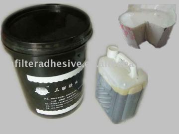 two component room temperature curing bonding adhesive for air filter