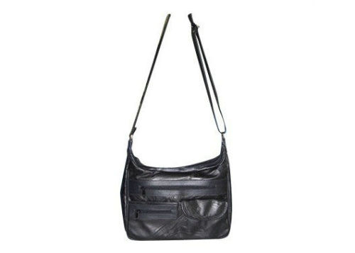 Black Womens Hand Bags / Sling Bags , Pvc / Pu For Fashion Ladies