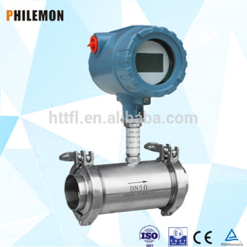 Food grade milk flow meter flow meter turbine flow meter