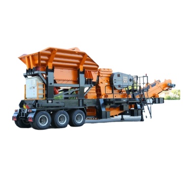 Shanbao Shanghai Jiansshe CW710J Tipo de rueda Tipo de trituradora móvil - CW Wheeled Mobile Range