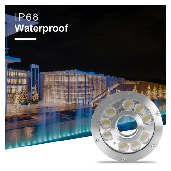 IP68 Waterproof LED Underwater Light for Fountains
