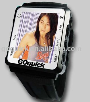 Fashion wireless mp4 watch GQ010W