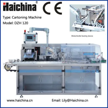 Paper Box Food Packaging Machines / High Speed  packaging Equipment 220v 50hz