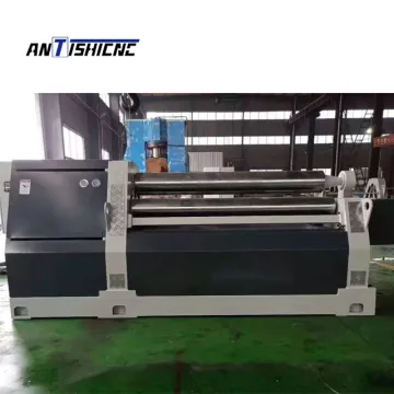 High-Quality 4-Roller Plate Bending Machine: W12CNC-30x3000 - Steel CNC Plate Rolling Equipment