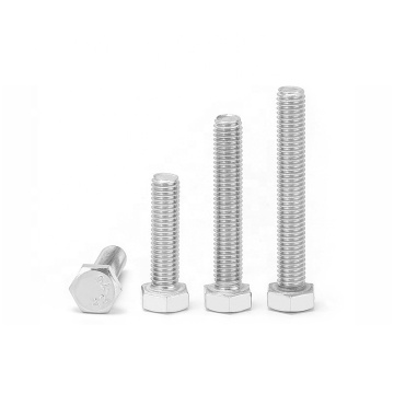 Online Store for DIN 931 & 933 Stainless Steel Bolts: 304 & 316 Hex Bolts and Nuts