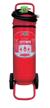 Cart type water-based fire extinguisher