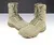 Tan Color Rubber Sole Military Hiking Hard-wearing Boots