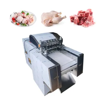 Industrial Meat Cube Dicer Machine: Chicken and Frozen Beef Cutting Equipment