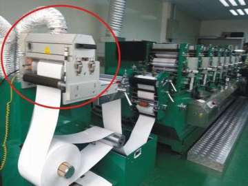 Corona Install In Stop-cylinder Press 