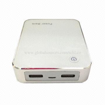 10,400mAh Power Bank for Mobile Phone, Lightweight, Easy for Carrying