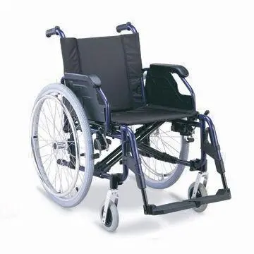 Aluminum Wheel Chair, Detachable Strong Footrest