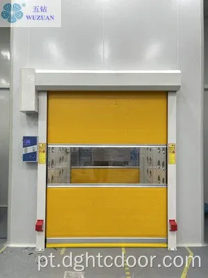 Porta do obturador de radar de alta velocidade em PVC