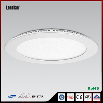 160mm Hole 12W Round LED Panel light with recessed