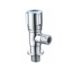 安い衛生陶器アクセサリーバスルームミキサー水プラスチッククロームメッキアングルバルブ