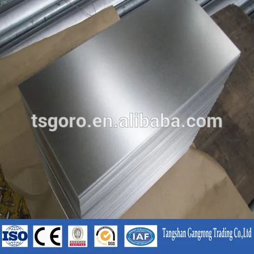 cold rolled galvanized steel sheet for corrugated metal sheet
