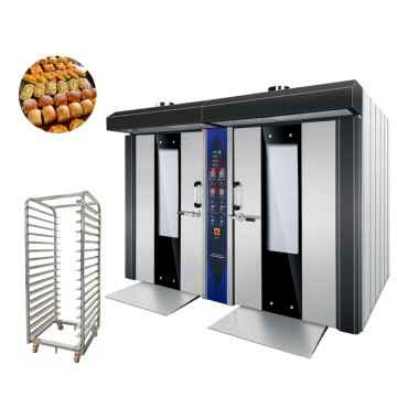 Professional Grade 64-Tray Rotary Oven: High-Quality, Robust, and Durable for Commercial and Industrial Bakery Applications