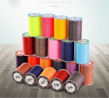 1mm High Tenacity Polyester Waxed Thread for Leather and Hand Sewing