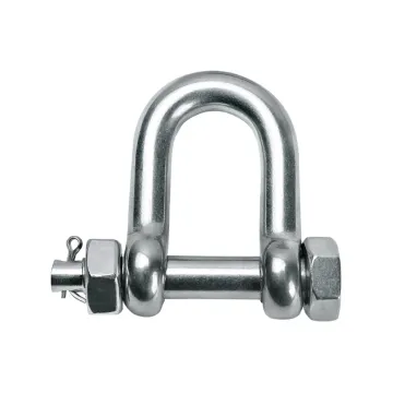 D Shackle With Safety Bolt and Nut